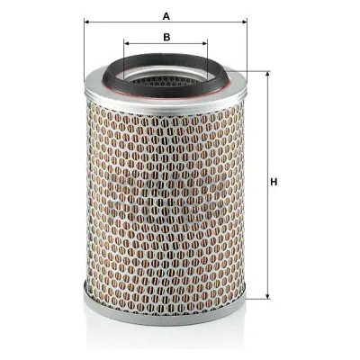 MANN FILTER Vzduchový filtr C 17 217 – Hledejceny.cz