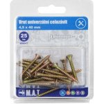 M.A.T. GROUP vrut un.celozávit 4,5x 40mm ZZ (25ks) – Hledejceny.cz
