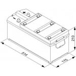 Bosch T3 12V 135Ah 1000A 0 092 T30 450 – Zbozi.Blesk.cz