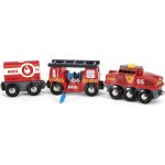 BRIO Hasičský hasící vlak 33844 – Zboží Mobilmania