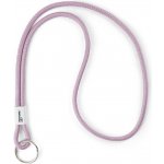 Šňůrka na krk PANTONE Poutko na klíče L Light Purple 257c – Zbozi.Blesk.cz