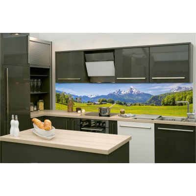 Dimex KI-260-135 Fototapeta do kuchyně - Alpský pohled rozměry 260 x 60 cm – Zboží Mobilmania