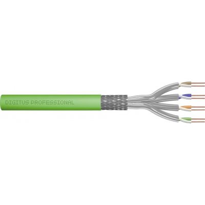 Digitus DK-1843-VH-1 Cat8.2 S/FTP (S-STP), 100m, zelený – Zboží Živě