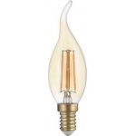 Optonica LED žárovka 4W COB Filament Golden Glass flame E14 400lm ULTRA Teplá bílá – Hledejceny.cz