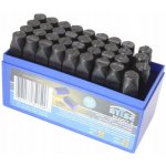 Razící matrice písmen a čísel, sada 36 ks, 10 mm - SATRA – Hledejceny.cz
