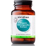 Viridian Organic Ashwagandha extract 60 kapslí – Hledejceny.cz