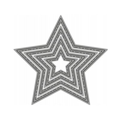 Wiler Vyřezávací šablona Hvězda 4 ks velká – Sleviste.cz