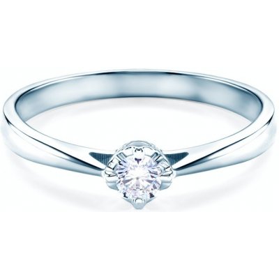 Savicki zásnubní prsten bílé zlato diamant SAV0269D B