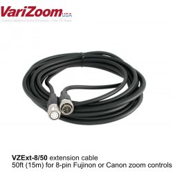 VariZoom VZExt-8/50 extension cable 15m 8pin