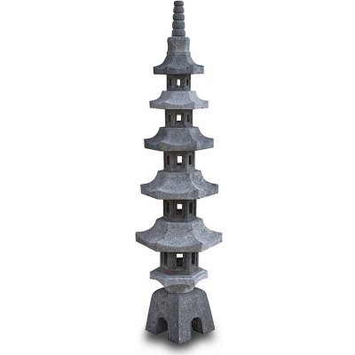 SLEVA Japonská lampa Pagoda 170 cm - láva – Sleviste.cz