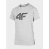 Dětské tričko 4F t-shirt HJZ22-JTSM002 šedá