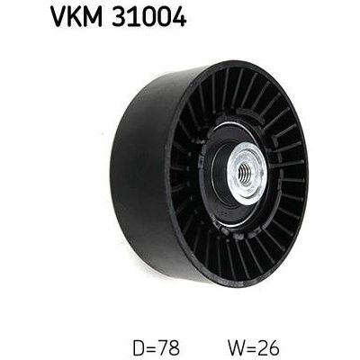 Napínák, žebrovaný klínový řemen SKF VKM 31004 – Zboží Mobilmania