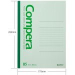 Comix Školní sešit Compera Premium CGB5607 B5 Modrá – Zboží Mobilmania