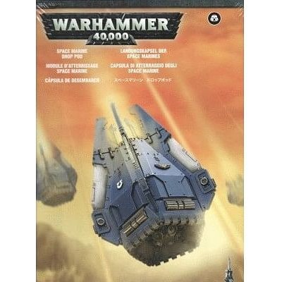 GW Warhammer 40.000 Space Marine Drop Pod – Zboží Živě