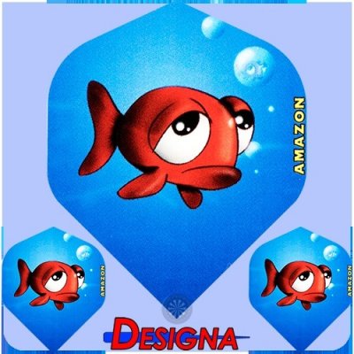 Designa Amazon 3D Life Fish F1604 – Zboží Mobilmania