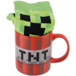 Paladone Dárková sada Minecraft Hrnek TNT a ponožky Creeper 315 ml – Zboží Mobilmania