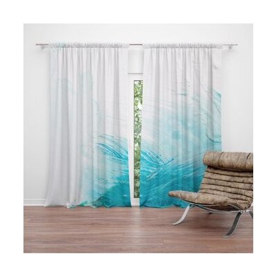 Sablio Závěs Abstraktní barvy: 2ks 140x250cm – Hledejceny.cz