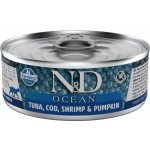 N&D Cat Ocean Kitten Tuna & Cod & Shrimp & Pumpkin 70 g – Hledejceny.cz