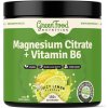 Vitamín a minerál GreenFood Nutrition Magnesium Citrate + Vitamin B6 150 g Citron