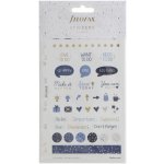 Filofax Samolepky Indigo náplň osobních A5 diářů – Zboží Živě