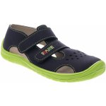 Fare Bare A5262201 sandály textilní modrozelene – Zboží Dáma