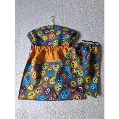 Pro útulný domov Kapsář do školky Smajlíci na šedé – Zboží Dáma