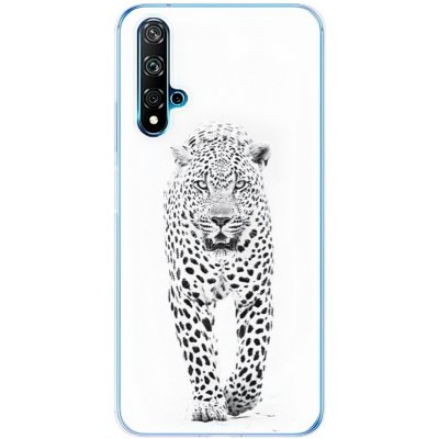 Pouzdro iSaprio - White Jaguar - Huawei Nova 5T – Zboží Mobilmania