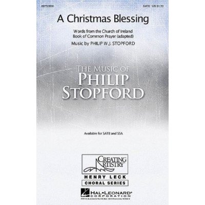 Philip Stopford A Christmas Blessing SATB noty na sborový zpěv klavír varhany SADA 5 ks