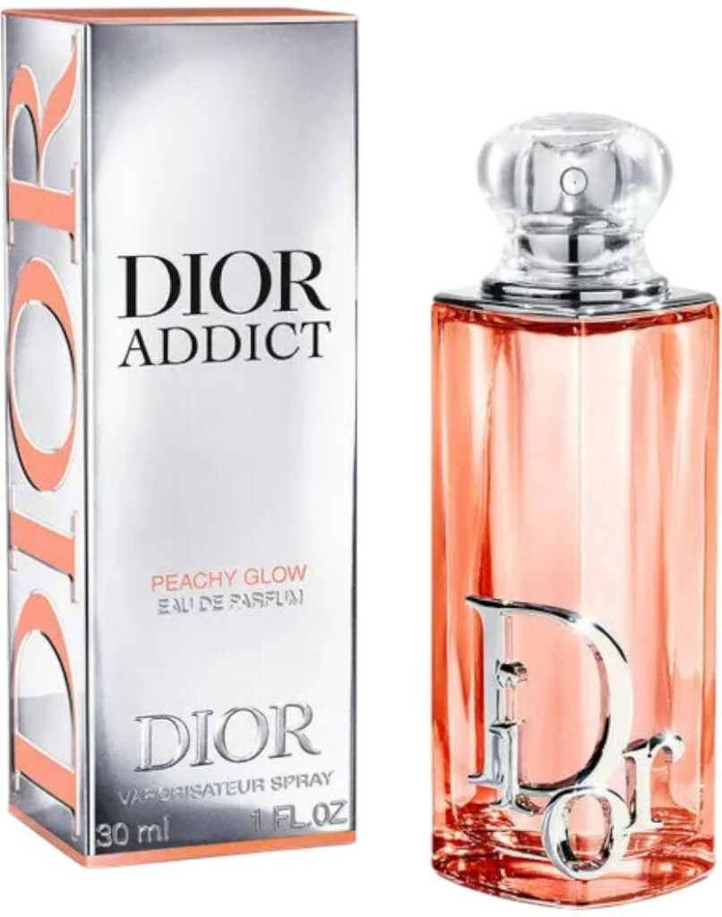 Dior Addict Peachy Glow parfémovaná voda jasmínové a broskvové tóny dámská 30 ml