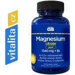 GS Magnesium citrate pure 1340 mg + B6 100 tablet – Hledejceny.cz