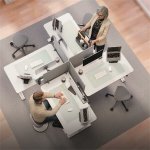 Leitz nastavitelná stolní přepážka 70 x 60 cm – Sleviste.cz