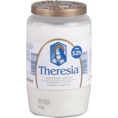 Bolsius Theresia kompozitní bílá 155 g – Sleviste.cz