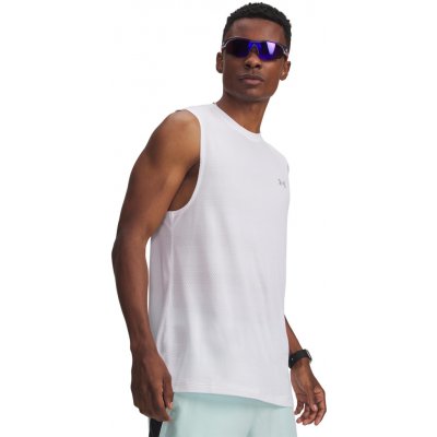 Under Armour Velociti Tank bílá šedá – Zboží Mobilmania