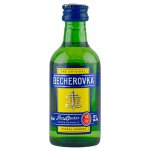 Becherovka 38% 0,05 l (holá láhev) – Zboží Dáma