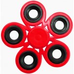 Fidget Spinner 5 fingers červený – Zboží Dáma