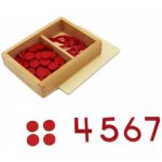 Montessori C040 Číslice a žetony Sudá-lichá – Zboží Dáma