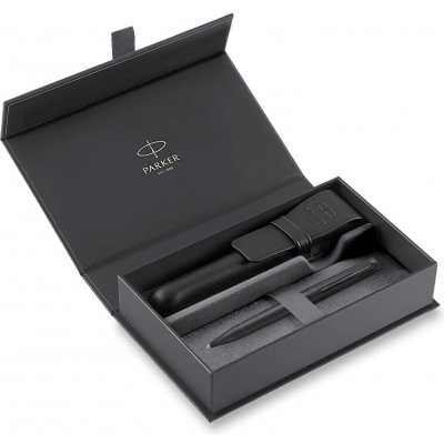 Parker Ingenuity Black BT kuličkové pero dárková sada s koženým pouzdrem 1502/6650016 1502/6650016 – Zboží Živě