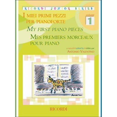 I Miei Primi Pezzi per pianoforte Volume 1 a cura di Antonio Valentino pro klavír 1196155 – Hledejceny.cz