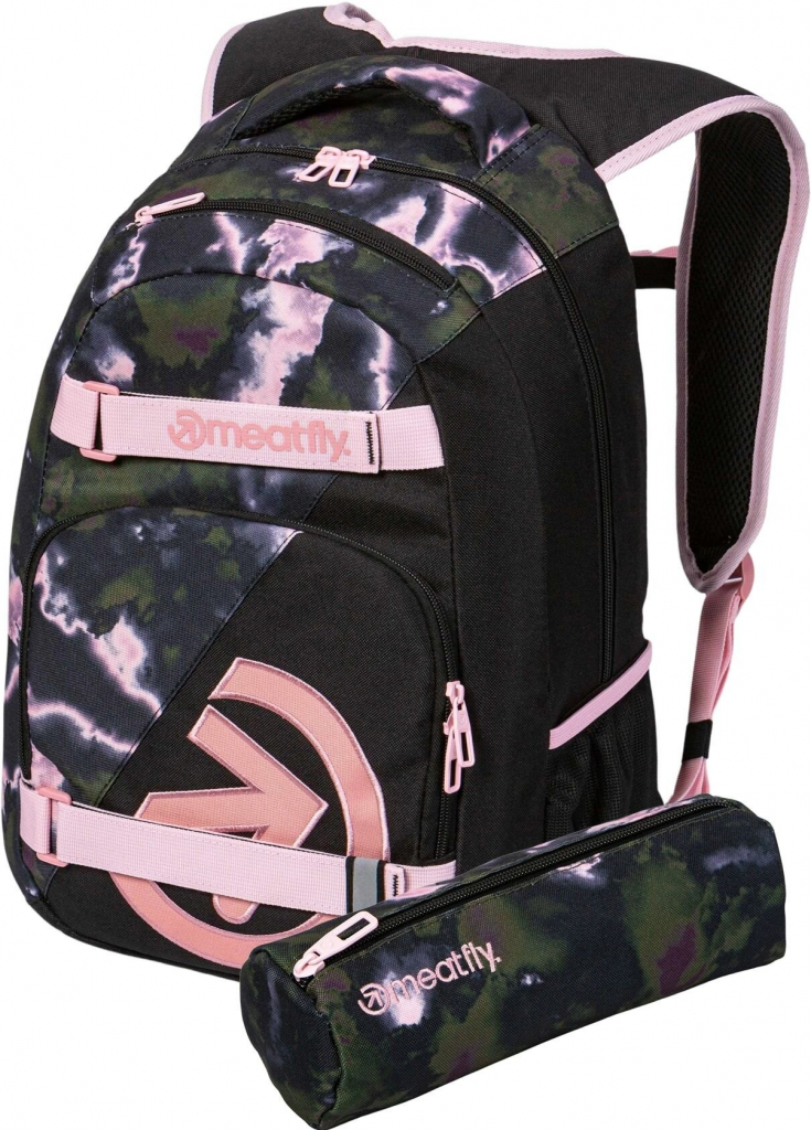 Meatfly Exile Storm Camo Pink 24 l