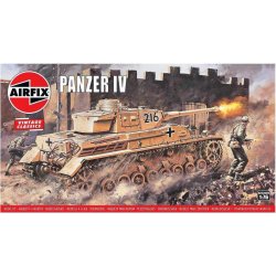 Airfix slepovací model Panzer IV 1:76