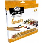 Kvašové barvy, sada se štětci – Zbozi.Blesk.cz