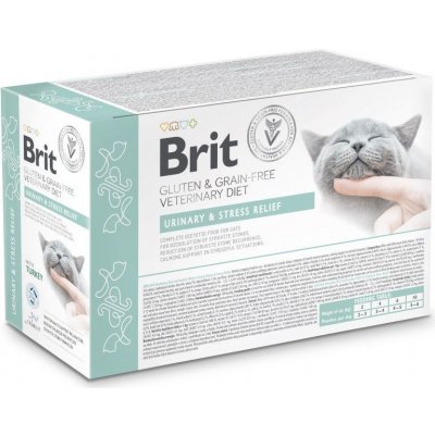 Brit Veterinary VD Cat Pouch fillets in Gravy Urinary Stres12 x 85 g – Zbozi.Blesk.cz