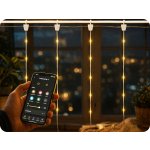 Eco Light Ecolight Magic závěs 300LED, 3x1m, DC:5V/1A Barva světla: Teplá bílá [ML61615] – Hledejceny.cz
