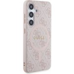 Guess PU Leather 4G Colored Ring MagSafe Samsung Galaxy S24 Pink – Zboží Živě