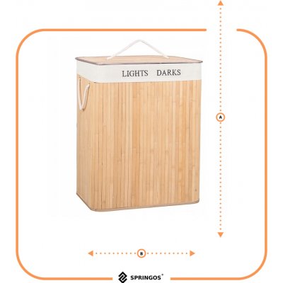 SPRINGOS Bambusový 100 l HA0032 – Zboží Dáma