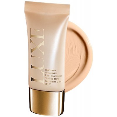 Avon Luxe Krycí make-up a podkladová báze s SPF15 Natural Glamour 30 ml – Hledejceny.cz