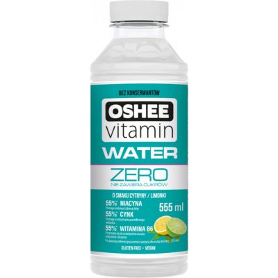 Ati OSHEE Zero vitamínová voda citron a limetka 0,555 l – Hledejceny.cz