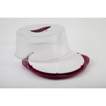 Aldotrade Dóza na dort Portatorta 36,5x33x14,8cm Hnědá – Zboží Dáma