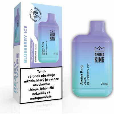 Aroma King Mini Blueberry Ice 20 mg 700 potáhnutí – Sleviste.cz