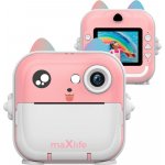 Fotoaparát digitální MAXLIFE MXPC-100 PINK dětský s tiskárnou – Zboží Živě